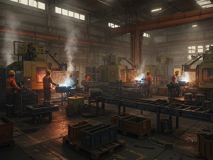 Sertsan Civata Fabrika Görüntüsü